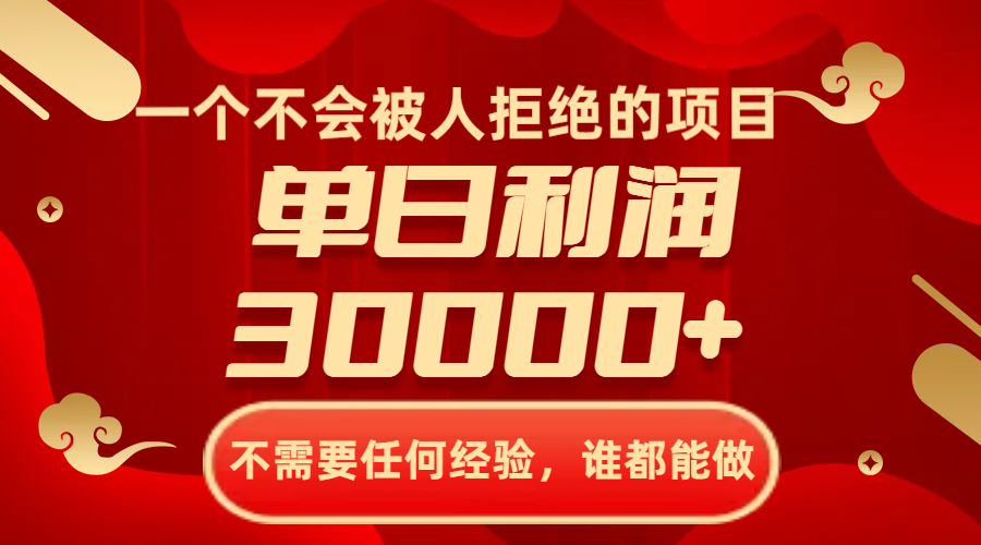 （8120期）一个不会被人拒绝的项目，不需要任何经验，谁都能做，单日利润30000+ - 白戈学堂-<a href=