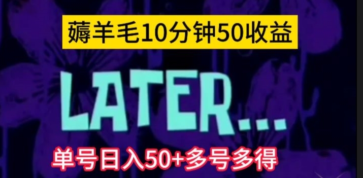 美团薅羊毛玩法，单号日入50+多号多得【仅揭秘】 - 白戈学堂-<a href=