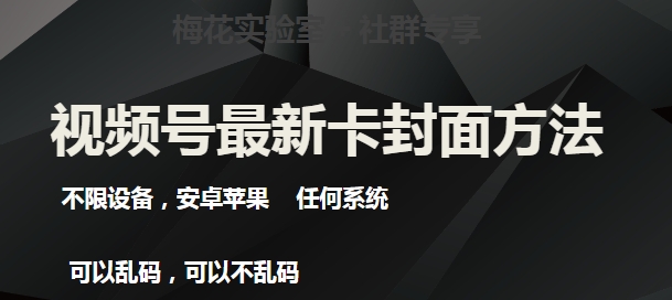 梅花实验室社群最新卡封面玩法3.0，不限设备，安卓苹果任何系统 - 白戈学堂-<a href=