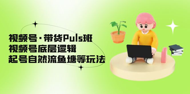 （5027期）视频号·带货Puls班，视频号底层逻辑，起号自然流鱼塘等玩法 - 白戈学堂-<a href=