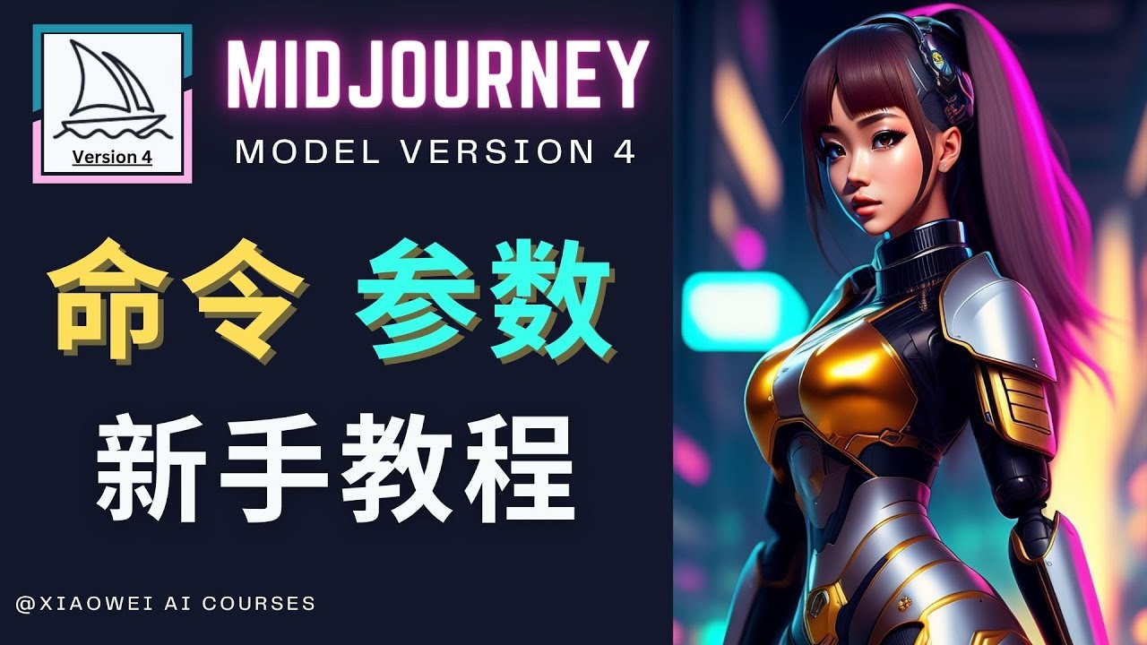 （4873期）Midjourney新手入门教程，轻松创作顶级图像，命令参数-新手教程 - 白戈学堂-<a href=