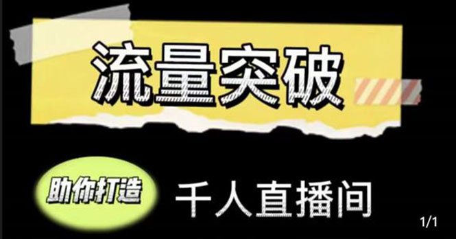 （4163期）直播运营实战视频课，助你打造千人直播间（14节视频课） - 白戈学堂-<a href=