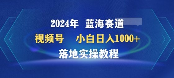 2024年视频号蓝海赛道百家讲坛，小白日入1000+，落地实操教程 - 白戈学堂-<a href=