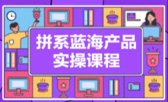 拼系冷门蓝海产品实操课程，从注册店铺到选品上架到流量维护环环相扣 - 白戈学堂-<a href=