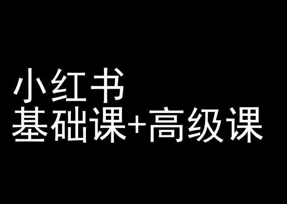 小红书基础课+高级课-小红书运营教程 - 白戈学堂-<a href=