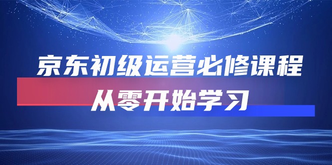 京东初级运营必修课程，从零开始学习（49节视频课程） - 白戈学堂-<a href=