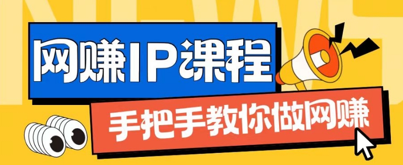 ip合伙人打造1.0，从0到1教你做网创，实现月入过万 - 白戈学堂-<a href=