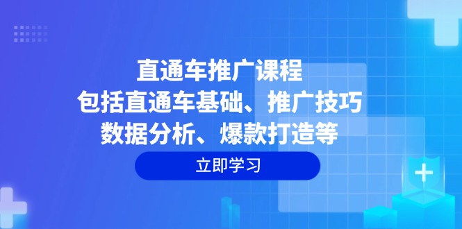 （14001期）直通车推广课程：包括直通车基础、推广技巧、数据分析、爆款打造等-白戈学堂