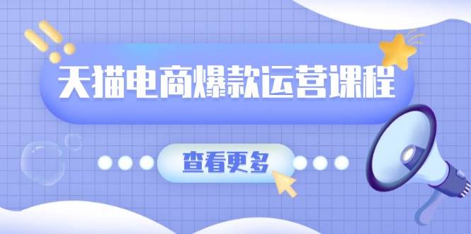 天猫电商爆款运营课程，爆款卖点提炼与流量实操，多套模型全面学习-白戈学堂